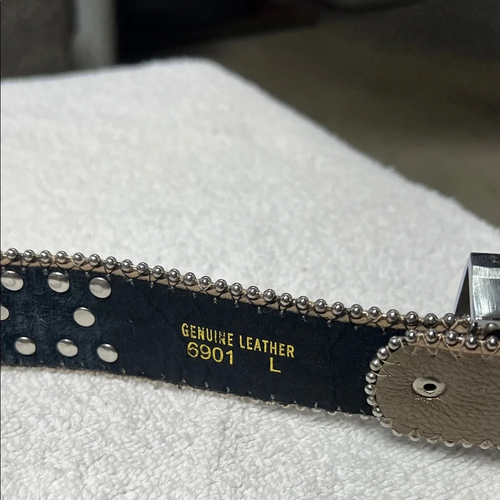Studded Rhinestone Belt - Picture 3 of 5